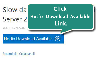 Hotfix microsoft download